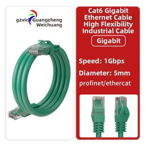 Gzvich | High Performance Shielded Industrial Ethernet Cable 8-Core