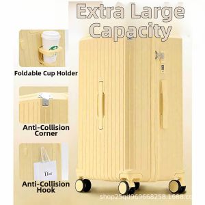 High Capacity Secure Aluminum Framed Luggage 26 Inch