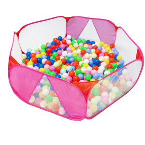 LIUGONGZHUCHENGBAO | Colorful Basketball Folding Ball Pit Playhouse