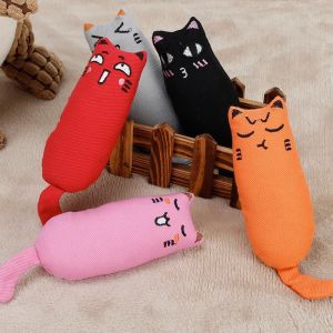 Creative Simulation Cat Dog Toy Funny Sound Making Plush Toys Teeth Grinding Chewing Toys for Cats And Dogs Pet Supplies