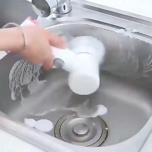 Handheld Electric Cleaning Brush: A Multi-Purpose Kitchen & Bathroom Cleaning Solution