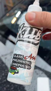 K15 Glass Polishing Compound - Non Acid Base Formula Remove Acid Rain Marks/Watermarks on Car Windshield
