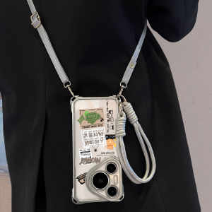 Huawei Pura80Pro Phone Case New Model P70 with Lanyard Protection Cover Womens Style Premium Feel Full Protection Anti-Fall