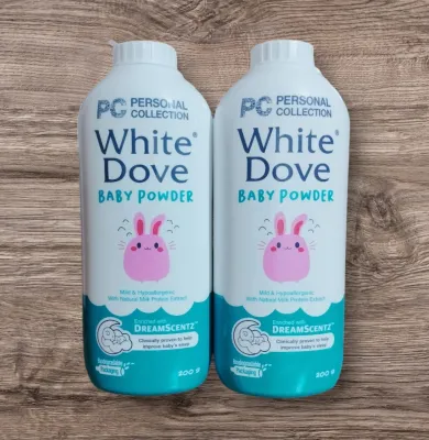 WHITE DOVE Powdery Dreams baby powder 200g buy 2s