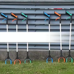 Cây kẹp gắp rác thông minh gấp gọn bằng hợp kim nhôm đầu gắn nam châm tiện lợi