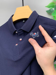 Áo Thun Polo Tay Ngắn Bằng Cotton Nguyên Chất Cho Nam Mùa Hè Phong Cách Hàn Quốc Cổ Polo Tay Lửng Giản Dị Đa Năng Thời Trang Thường Ngày