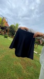 Rok Olahraga Wanita Scuba Premium Skirt pendek Senam Zumba Gym Bahan Berkualitas Tebal Murah