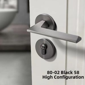 Modern Silent Split Knob Lock