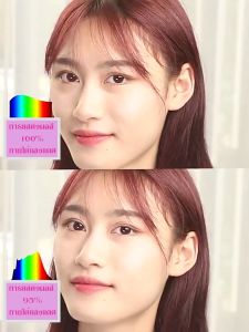 YTL กระจกแต่งหน้า กระจกตั้งโต๊ะ กระจกแต่งหน้าพร้อมไฟ LED กระจกแต่งหน้ามีไฟ กระจกแต่งหน้าพกพา ปรับระดับ ชาร์จไฟได้ พร้อมสาย USB