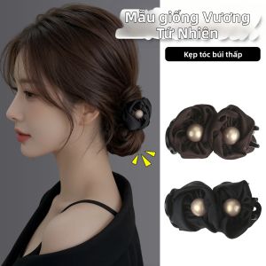 ZUOOU | Elegant Pearlescent Bun Clip Hairpin