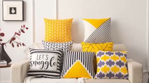 Simple Life Design Short Plush Throw Pillow Case with zipper Sofa Pillow 16x16 18x18 20x20 Cushion Cover CASE ONLY