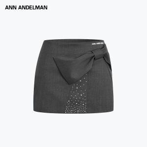 ANN ANDELMAN | Stereoscopic Bow Tie Fitted Skirt