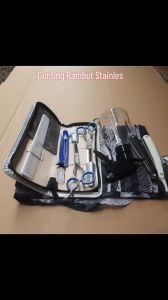 NO LIMIT KNIFEZER Set Gunting Rambut Lengkap Tajam Stainless Peralatan Salon Profesional Barber Shop