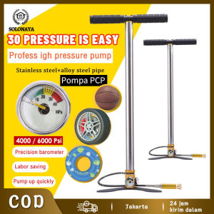 6000psi Pompa Sniper Kaki Lipat Kupu-Kupu Gauge POMPA 4 Stage
