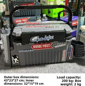 Portable Seat Fishing Tackle Box