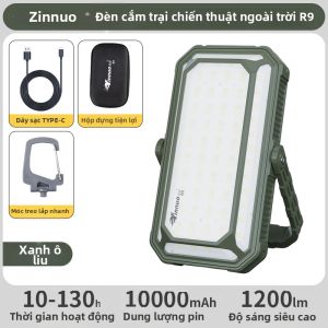 YINNUO | Đèn LED Siêu Sáng Sạc Năng Lượng Mặt Trời Có Nam Châm
