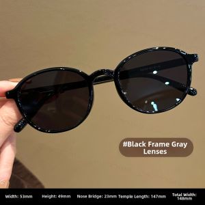 Chuming | Vintage Oval Sunglasses Face Shape Protection UV400