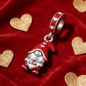 Chất Liệu Bạc 925 Charm Người Lùn Hạt Zircon Trang Sức Làm Ban Đầu Vòng Tay Thời Trang Quà Tặng Cho Ngày Lễ Tình Nhân