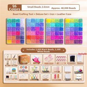 Stereoscopic DIY Beads Crafting Kit Complete Set MAR Color Number Supplement