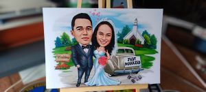 Caricature Personalized Printed Vinyl Sticker Laminated Waterproof weatherproof scratchproof for House Decorations comes with Many sizes PM US(FABS DISIGN)