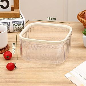 Cute Mini Desktop Trash Can Bedroom Office Desk Organizer Creative High Aesthetic Value Storage Box Square Press Type Bin