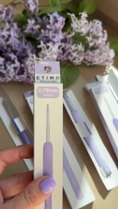 Tulip ETIMO Murasaki เข็มโครเชต์ สีม่วง Made in Japan 🇯🇵 (ราคาต่อ 1 ด้าม)