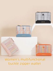 DOMPET LIPAT WANITA CHEVA WA1066O3 KULIT MINI ORANGE SLOT KARTU ATM BRANDED PREMIUM RESLETING CANTIK