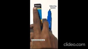 deburring tools system penghalus lubang bor alat deburring pegikis tepi kerok scaper burr handle