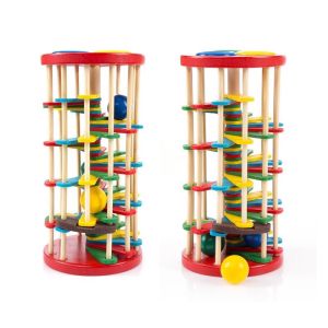 Wooden Hammer Toys Whack a Mole Game for Kid Pounding Bench Wooden Early Learning Educational Montessori Toys for Kid