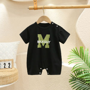 ชุดเดรสผ้าฝ้ายพิมพ์ลายดอกไม้ฤดูร้อน: กระโปรงทรงเอสไตล์เจ้าหญิงลมพร้อมปกตุ๊กตาสําหรับเด็กทารกแรกเกิด