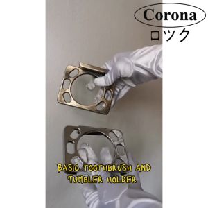 Toothbrush Holder Tumbler Glass Tray