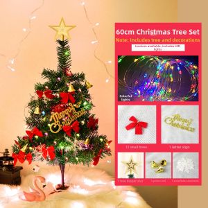 Mini Pink Christmas Tree Decorations