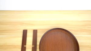 360° Rotating Storage Tray Wooden Lazy Susan Organize Rack Countertop Spice Shelf for Kitchen Snack Food Oil Seasoning Bottle