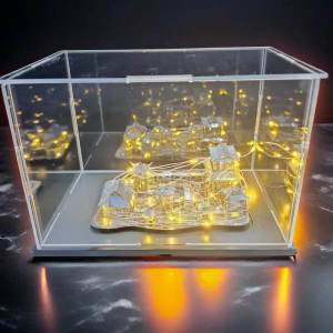 บรรเทาความเครียดความยากสูงโลหะผสมสวนซูโจวรุ่น 3d บล็อกอาคารโลหะ Handmade ปริศนาของขวัญสร้างสรรค์สําหรับวัยรุ่นผู้ใหญ่