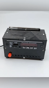 DIY FM Radio Electronic Kit Bluetooth Audio 5Wx2 Spectrum Indicate Music Player Soldering Practice