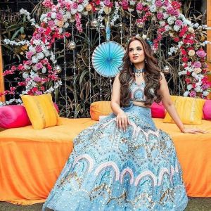 [PRE-ORDER] Semistitched  Lengha ( Delivery 15 Days )