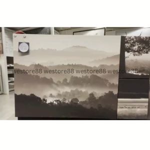 Hiasan Pajangan Dinding Gambar Alam Isi 9pcs Bahan Fibreboard Ukuran 179x112cm WEO IK8055