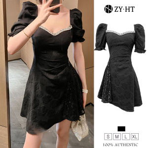 HT EraVogue เดรสผู้หญิง เดรสทรงเอ เดรสไปงานแต่ง เดรสทำงาน เดรสออกงาน เดรสเซ็กซี่ เดรสเกาหลี ชุดออกงาน พร้อมส่ง 9504