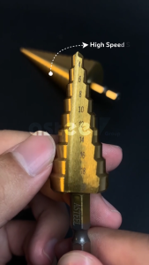 ASTEEL Mata Bor 3 PCS STEP DRILL Dril Mata Bor Pagoda Besi Kerucut Cone Drill Hole Saw Multi