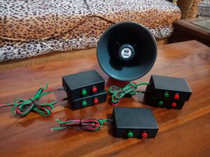 Modul Mundur 12-24 volt Suara bisa request