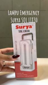 Lampu Senter Darurat Surya SQL L1830 Tahan Hingga 8 Jam Lampu Senter Darurat Lampu Emergency - GARANSI RESMI