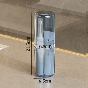 Portable Travel Toothbrush Cup Toothpaste Cup Set Toothbrush Holder Plastic Bathroom Accessories Family Personal Care Tools