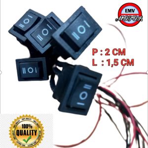 saklar motor ON/OFF/ON besar 3 kabel serbaguna tinggal pasang
