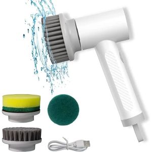 Household Cleaning Brush Kitchen Gadgets Cleaning Products for Home Wireless Clean Brush Home Gadgets Electric Spin Scrubber