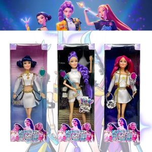 2025 NEW Hot Exquisitely Shaped Anime 30CM K-Pop Demon Hunters Doll Vinyl Toy Rumi Mira Zoey Birthday Surprise Gift For Girls-*/