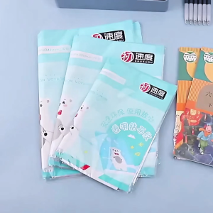 10/20 Sheets Transparent Self-adhesive Book Cover Wrapper Waterproof Film plastic cover for notebook School Supplies
