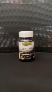 Sesame Oil 500 mg Real Elixir น้ำมันงาดำสกัดเย็น 30 เม็ด