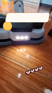 Qimedo Berus Pembersih Elektrik Berputar Double Head – Alat Pembersih Serbaguna untuk Bilik Mandi/Lantai/Jubin Buang Kotoran dengan Cepat dalam Sekali Tekan