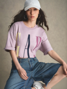 Gap | Cotton Logo Printed Loose T Shirt