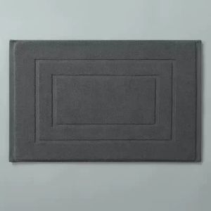 New Bathroom Floor Towel Thicken Jacquard SPA Bathroom Mat Hotel Home Bath Mats 100% Cotton Non-Slip Bath Mat 50*80cm 350g/pc